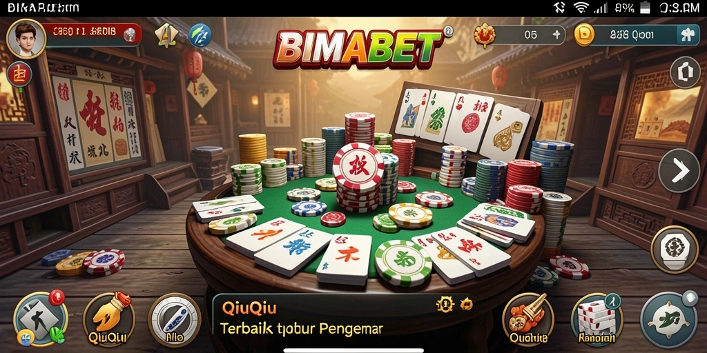 Screenshot gameplay QiuQiu yang seru di BIMABET.
