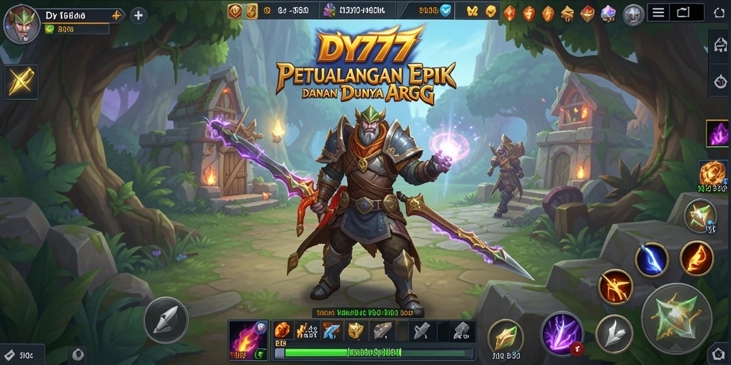 Gameplay DY777 menampilkan pertarungan seru dan eksplorasi mendalam dalam dunia ARPG.
