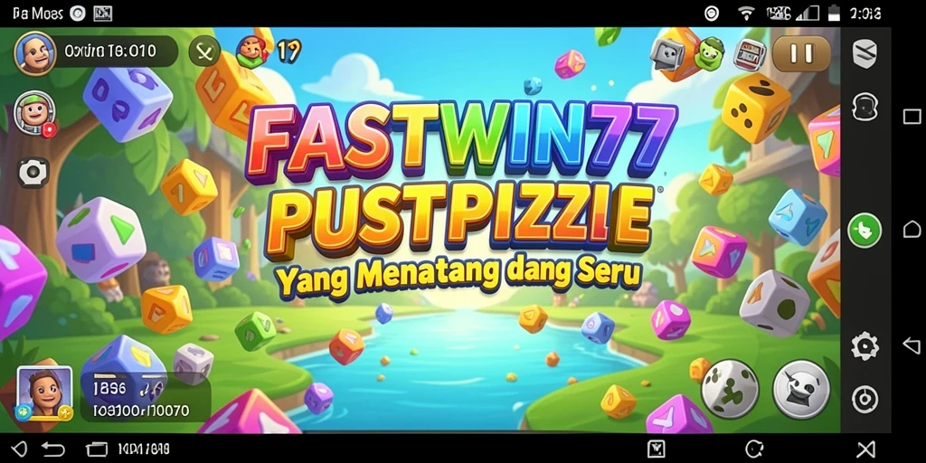 Tampilan gameplay FASTWIN77 dengan berbagai teka-teki menantang.