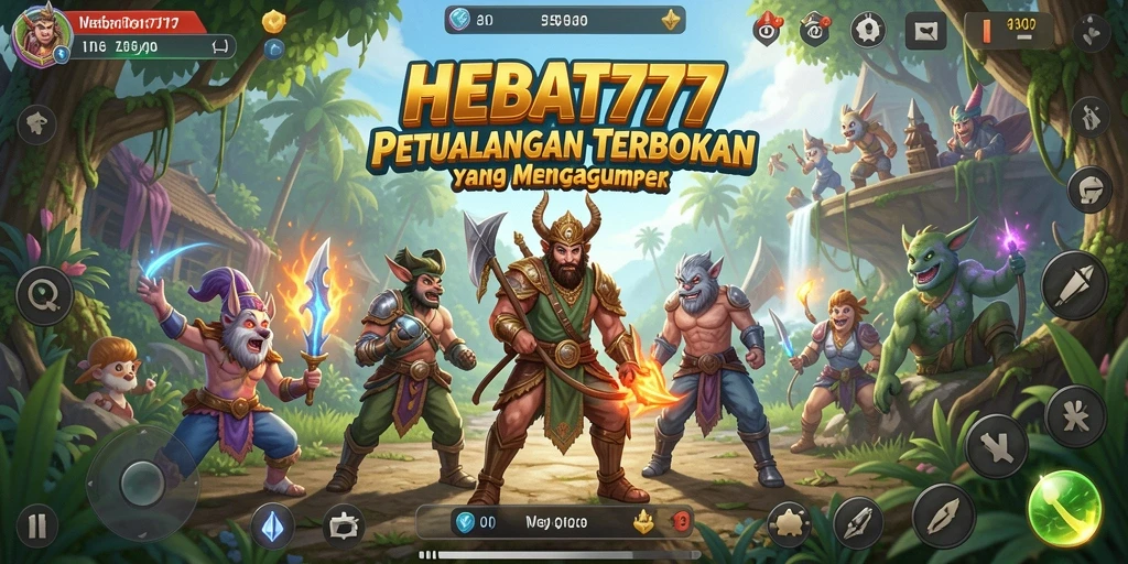 Screenshot HEBAT777 menampilkan pemain menjelajahi dunia terbuka yang luas.