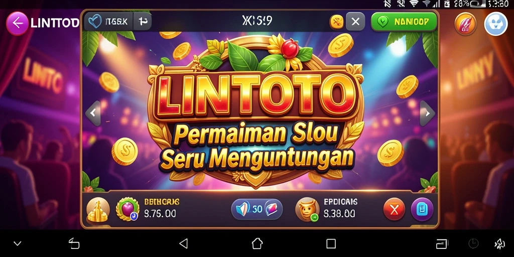 Gameplay seru LINITOTO dengan putaran slot yang mengasyikkan.