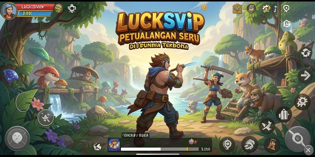 Dunia terbuka yang luas dan penuh petualangan di LUCKSVIP.