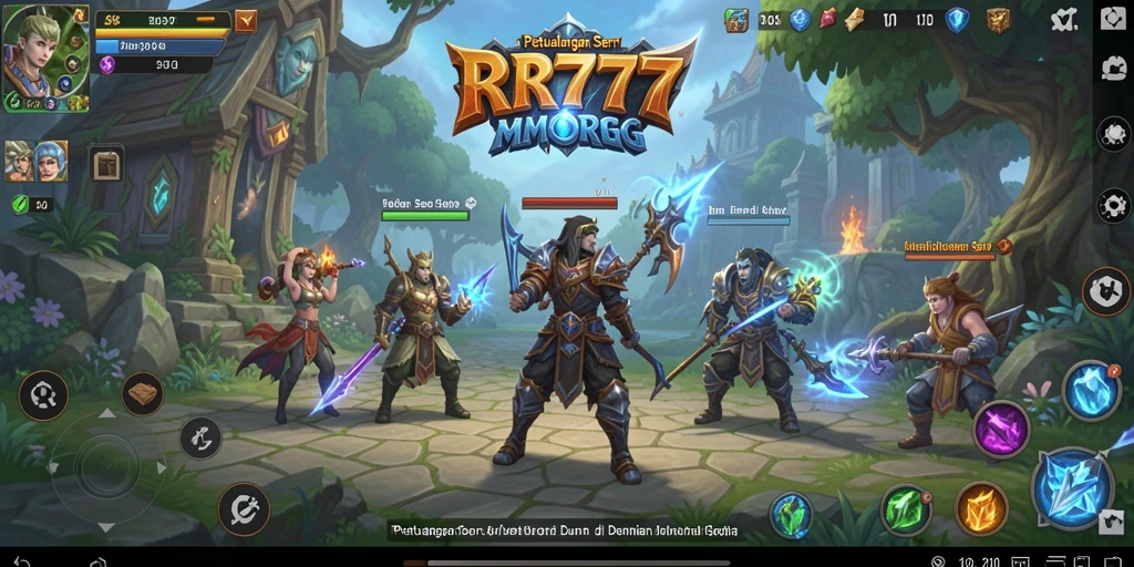 Screenshot gameplay <strong>RR777</strong> yang menampilkan aksi seru dan grafis menawan.