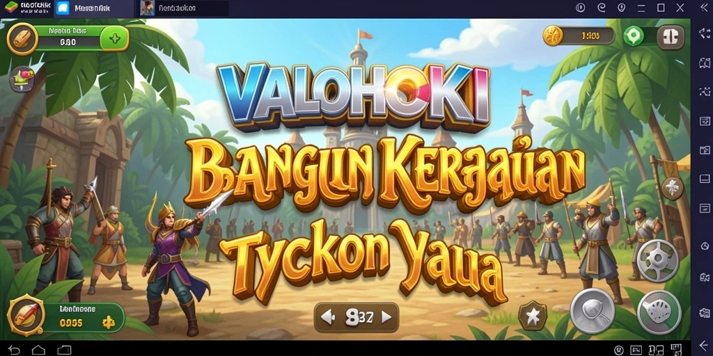 Screenshot gameplay VALOHOKI yang menunjukkan keseruan membangun bisnis Tycoon.